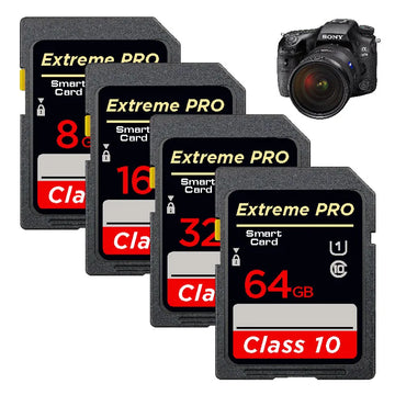 SD Memory Card Class 10 | Fast Storage 8GB–256GB for Devices