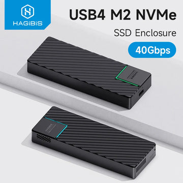 High-Speed NVMe SSD Enclosure USB 4.0 40Gbps, Thunderbolt 3/4 Ready