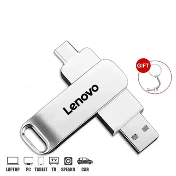 Metal USB Flash Drive 16TB | Type-C High-Speed Portable Waterproof Storage