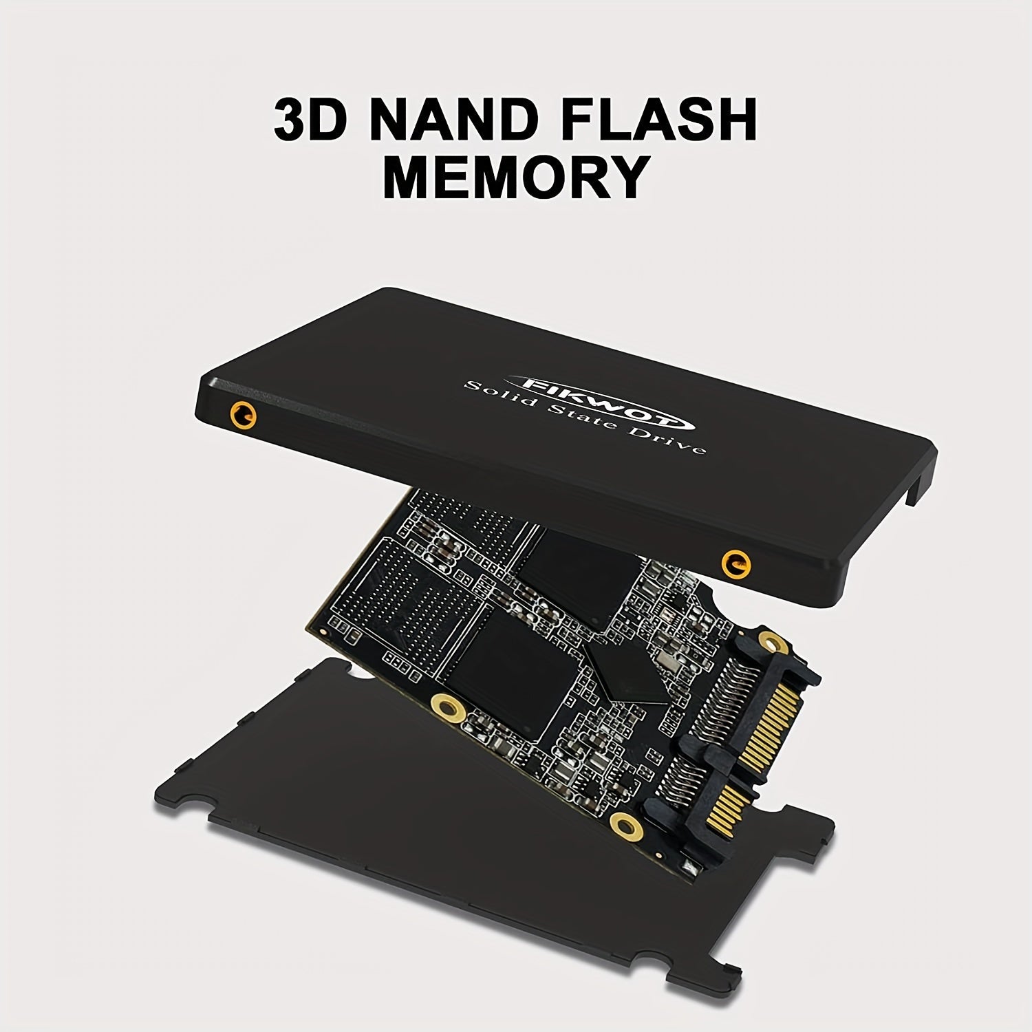 Internal SSD 2.5" SATA III | 6Gb/s Solid State Drive for Laptop/Desktop