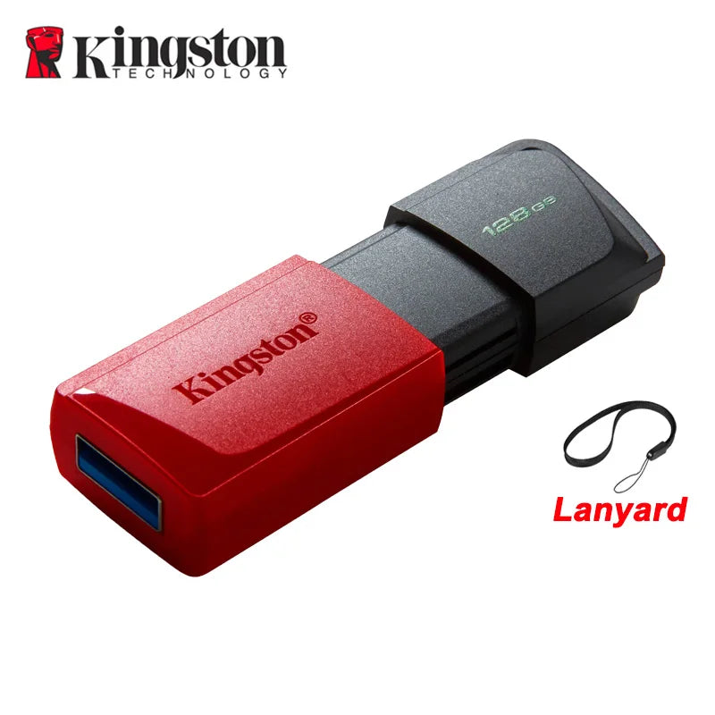 Original Kingston USB 3.2 Flash Drives for PC & Laptop — 64GB / 128GB / 256GB