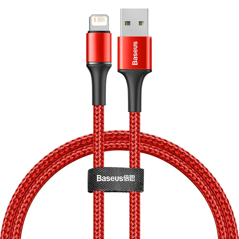 LED USB Cable for iPhone & iPad | High-Speed Charging & Data