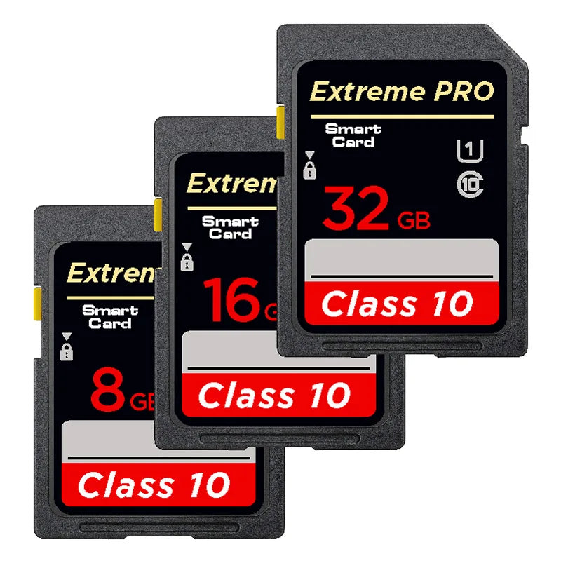 SD Memory Card Class 10 | Fast Storage 8GB–256GB for Devices