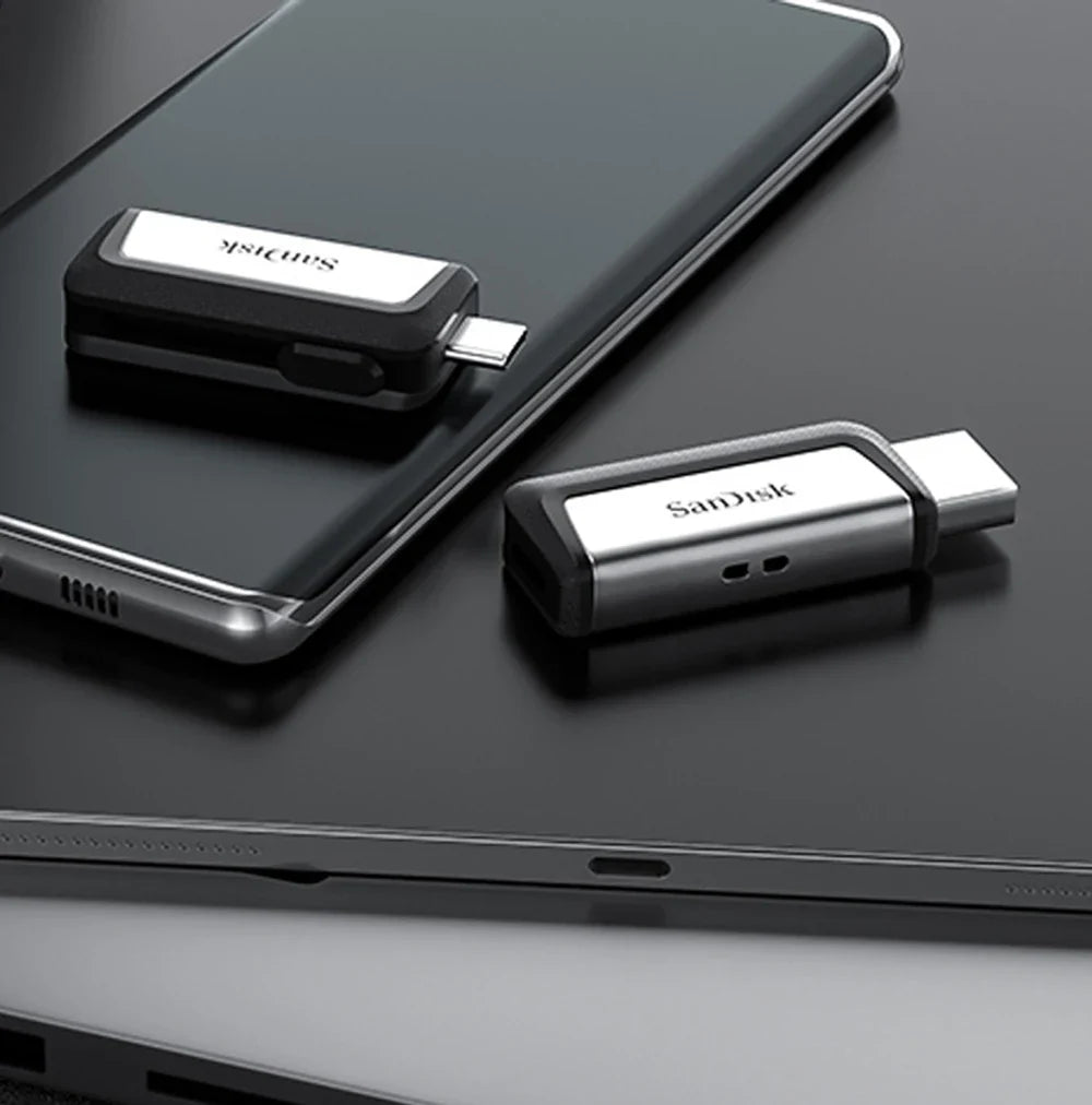 SanDisk Ultra Dual Drive USB 3.1 Type-C 256GB U Disk USB Flash Drive 64GB OTG 128GB