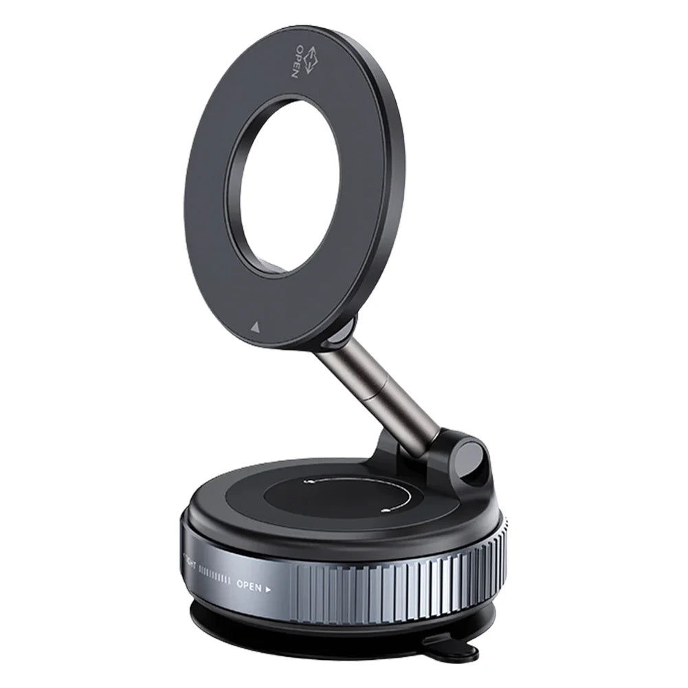 Vacuum Magnetic Phone Holder Stand | MagSafe Car & Gym Mount