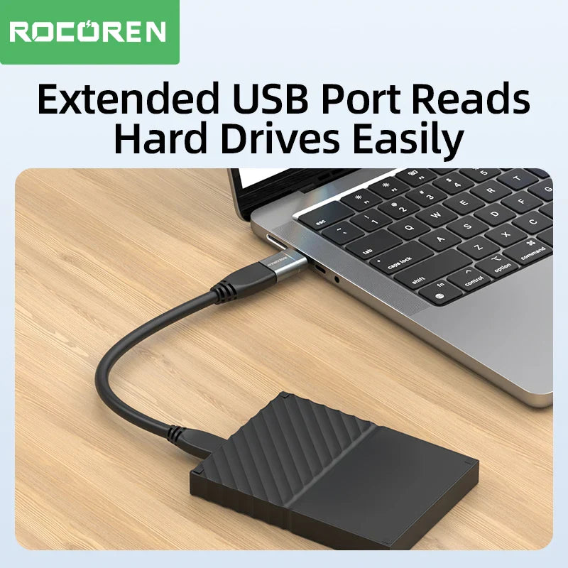 USB-C OTG Adapter | 5Gbps USB 3.0 Female to Type-C Male Cable