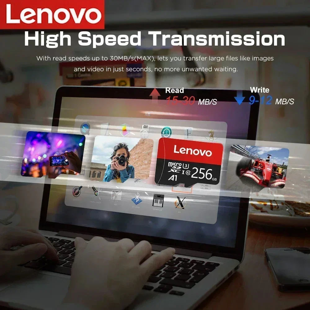 Lenovo Flash Memory Card | Micro SD TF Card 64GB–1TB