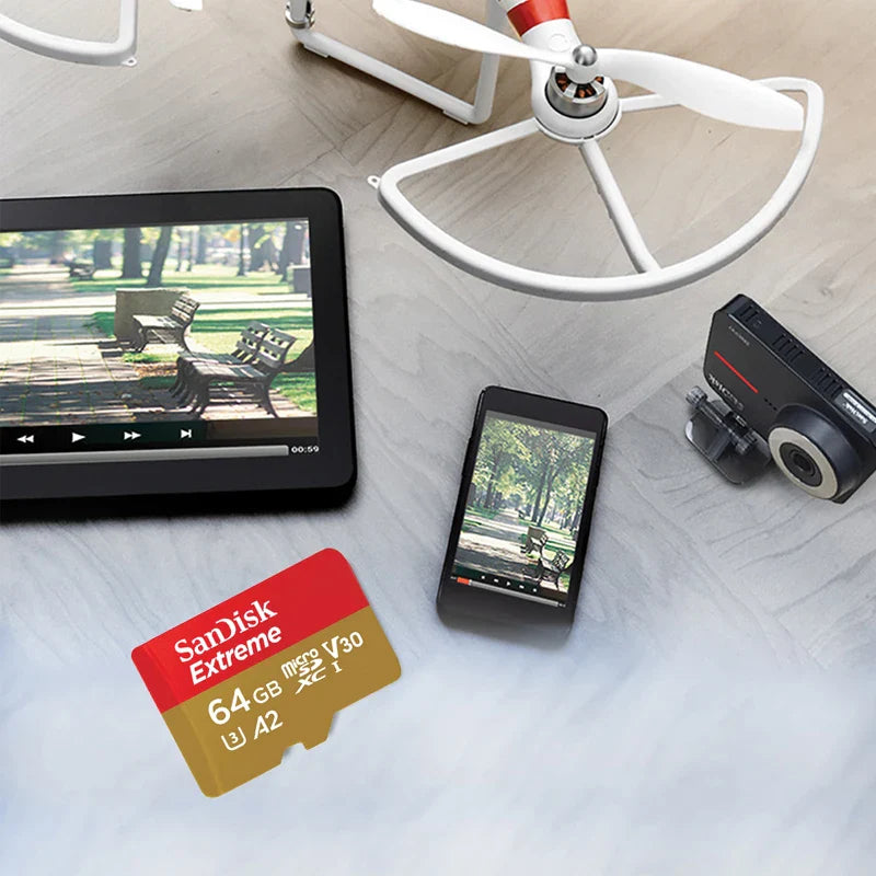 32–256GB Micro SD Card | High-Speed Class 10 UHS-1 for Camera & Phone