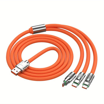 3-in-1 Multi Charging Cable | USB-C, Lightning & Micro USB Cord