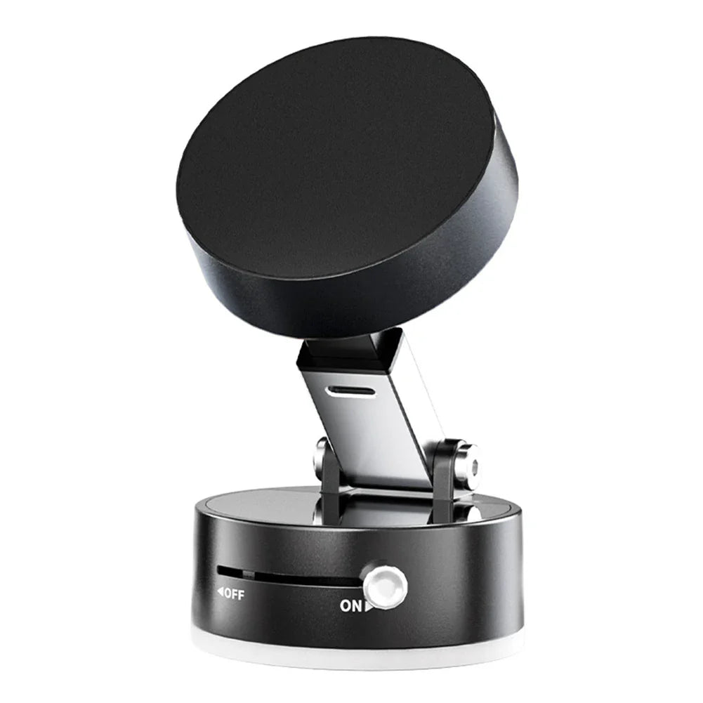 Vacuum Magnetic Phone Holder Stand | MagSafe Car & Gym Mount