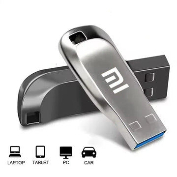 Metal USB 3.0 Flash Drive | High-Speed Waterproof Storage 512GB–2TB