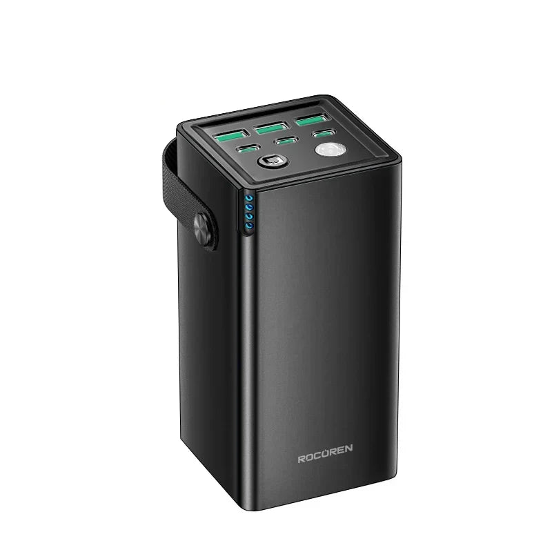 50000mAh Portable Power Bank 22.5W | USB-C Fast Charging with Flashlight