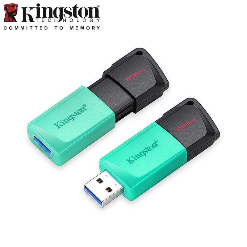 Kingston USB 3.2 Flash Drives — Reliable Storage 64GB / 128GB / 256GB