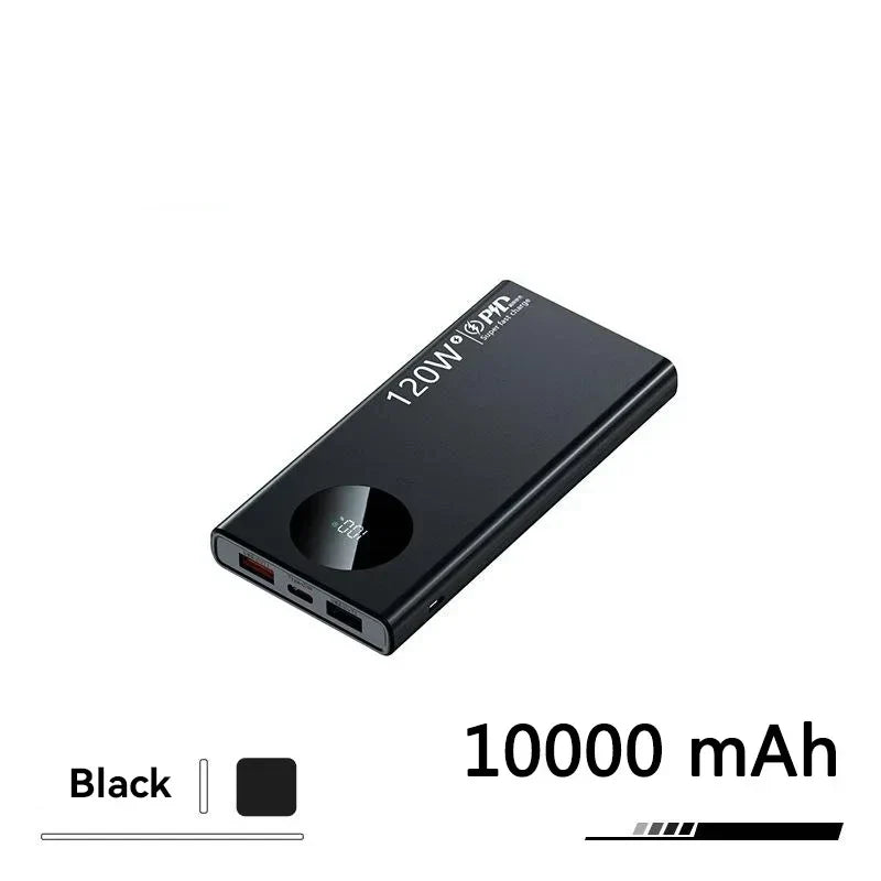 120W Power Bank | Compact Fast Charging Portable Battery Pack