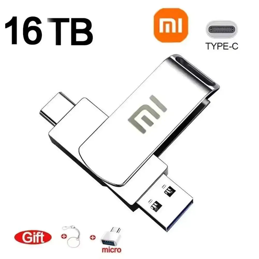 Xiaomi USB 3.2 Type-C Flash Drive 1TB / 2 TB / 4 TB / 8 TB / 16 TB  – Fast OTG Storage for Phone, Laptop & PC