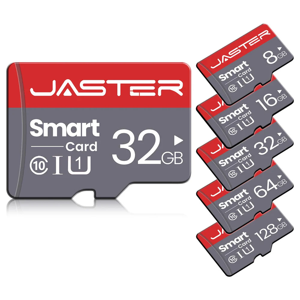 Memory Card 8–128GB | Class 10 SD/TF Storage with Adapter for Camera