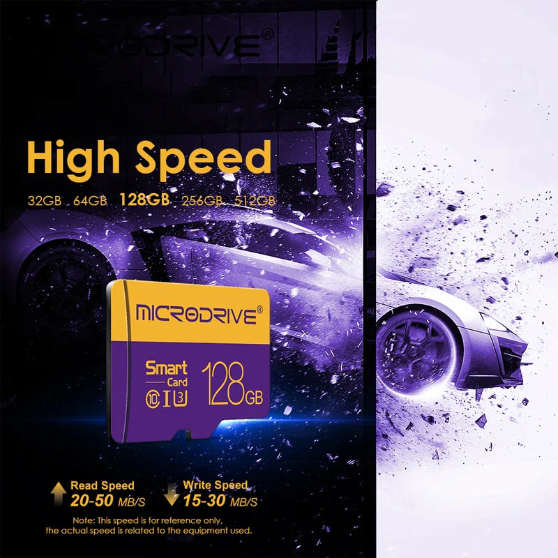 Micro SD TF Card Class 10 A1 | High-Speed Memory Card (32–256GB)