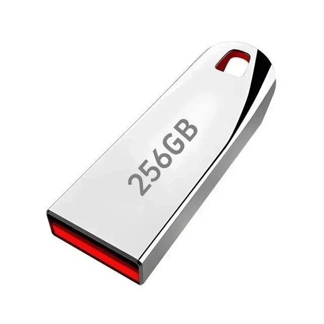 High-Speed USB 3.0 Flash Drive | 256GB–2TB Metal Portable Drive Waterproof