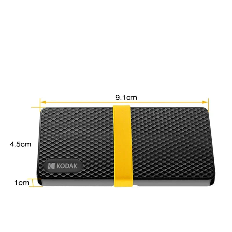 External SSD X200 | Fast Portable Storage for Laptops, PS4, TV