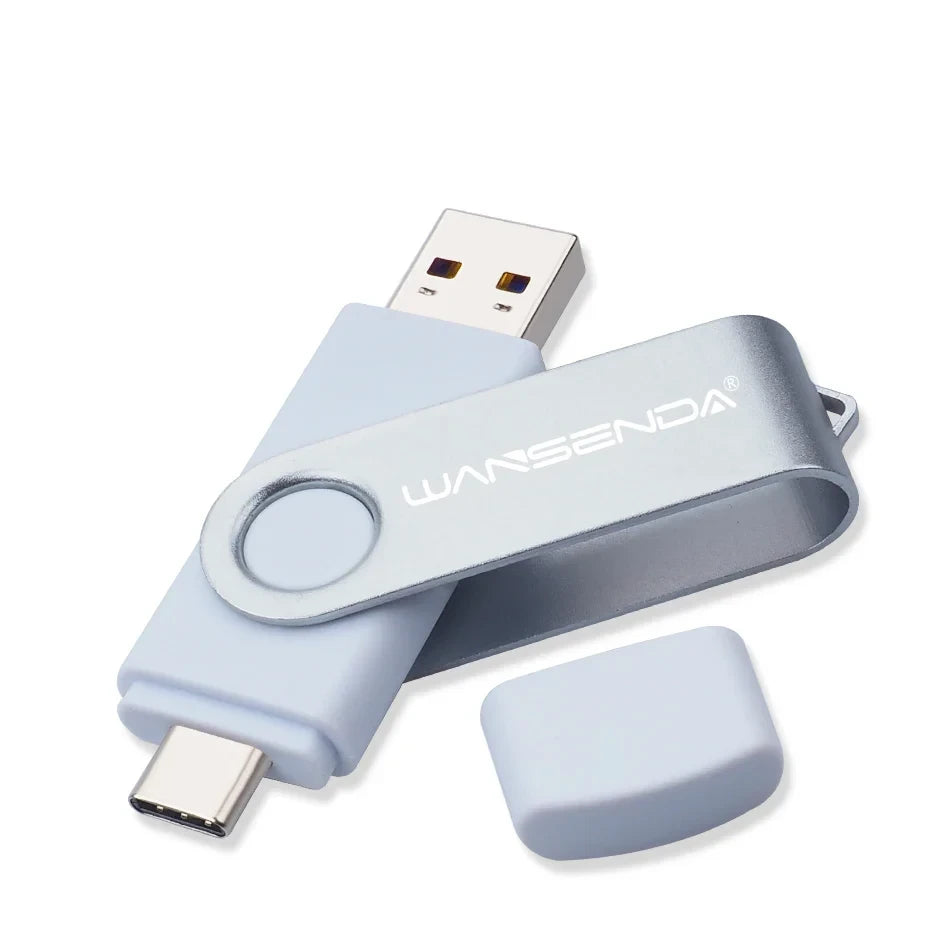 Portable USB 3.0 Type-C Flash Drive | OTG 2-in-1 Storage 16–512GB
