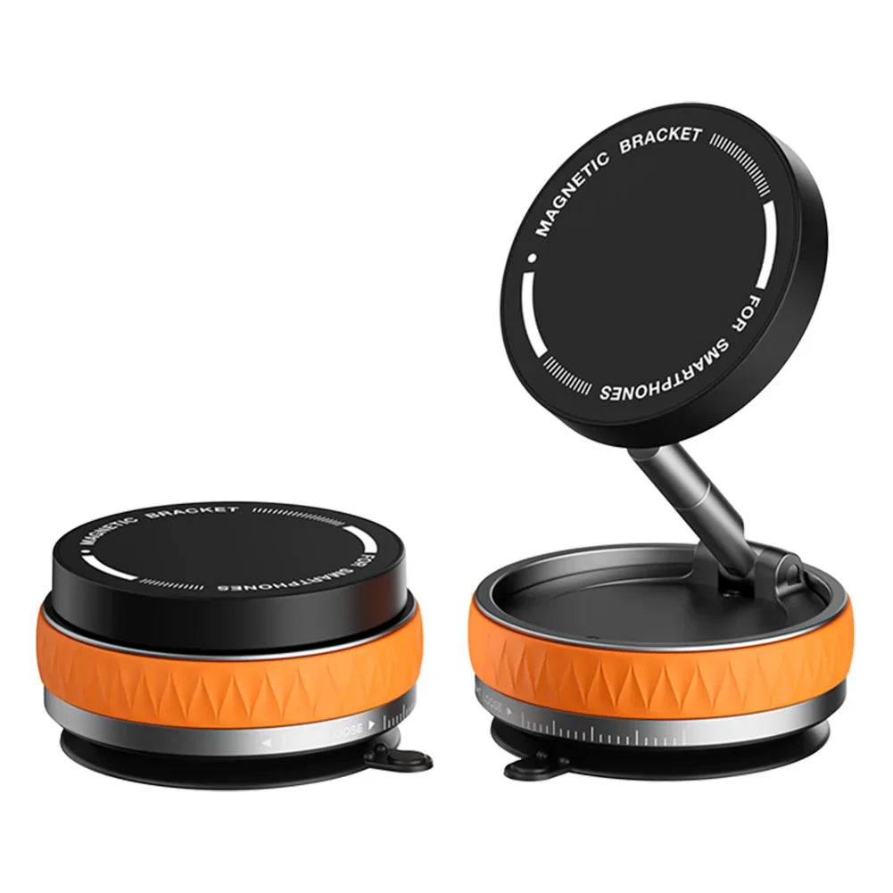Vacuum Magnetic Phone Holder Stand | MagSafe Car & Gym Mount