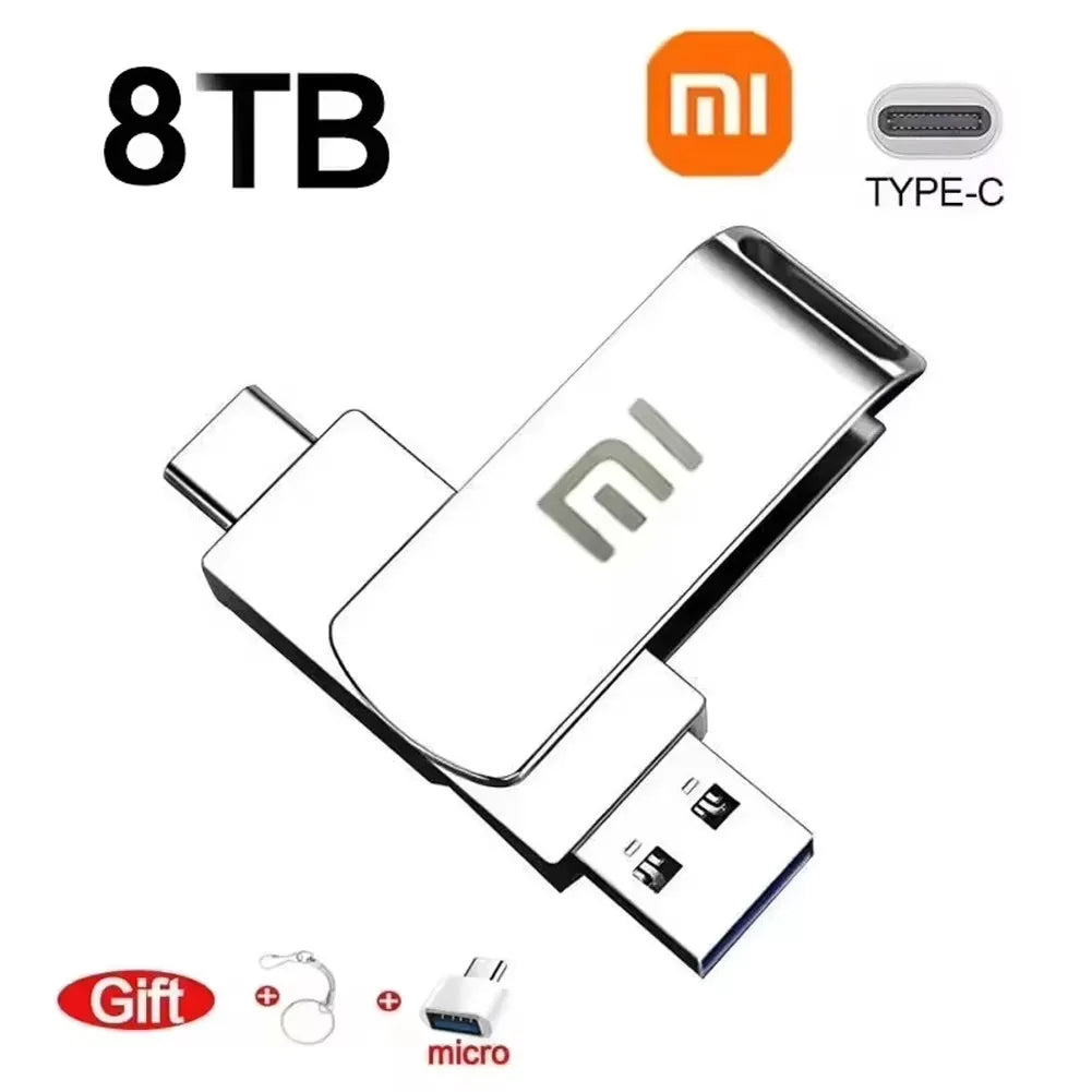 Xiaomi USB 3.2 Type-C Flash Drive 1TB / 2 TB / 4 TB / 8 TB / 16 TB  – Fast OTG Storage for Phone, Laptop & PC