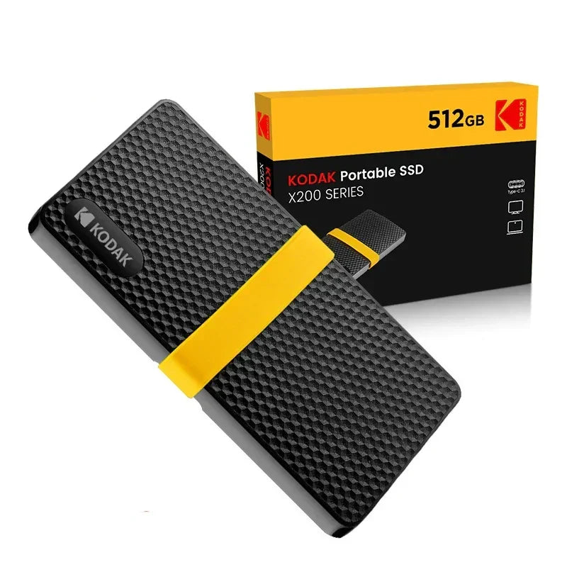 External SSD X200 | Fast Portable Storage for Laptops, PS4, TV