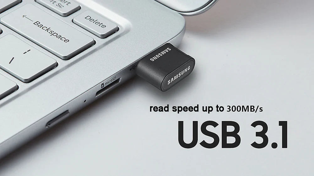 Mini USB Flash Drive 3.1 | Fast Portable Memory Stick 128 GB