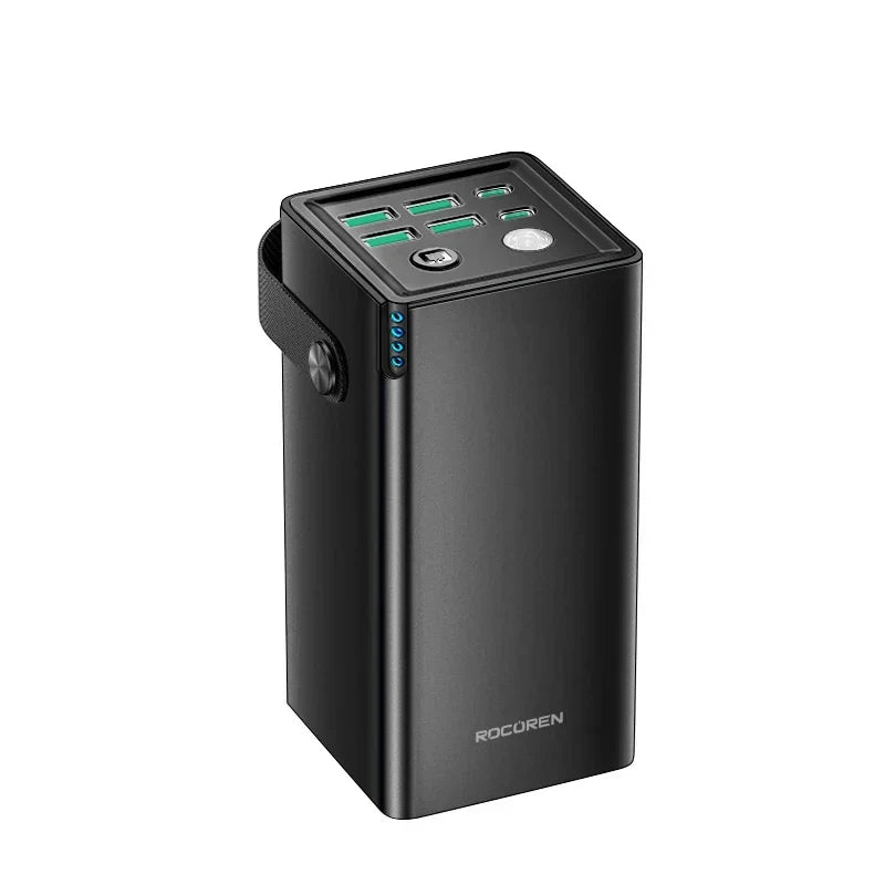 50000mAh Portable Power Bank 22.5W | USB-C Fast Charging with Flashlight