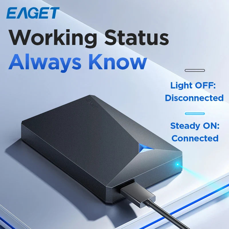 High-Speed Portable HDD | 2.5" External Hard Drive 1–5TB