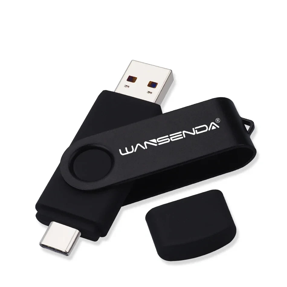Portable USB 3.0 Type-C Flash Drive | OTG 2-in-1 Storage 16–512GB