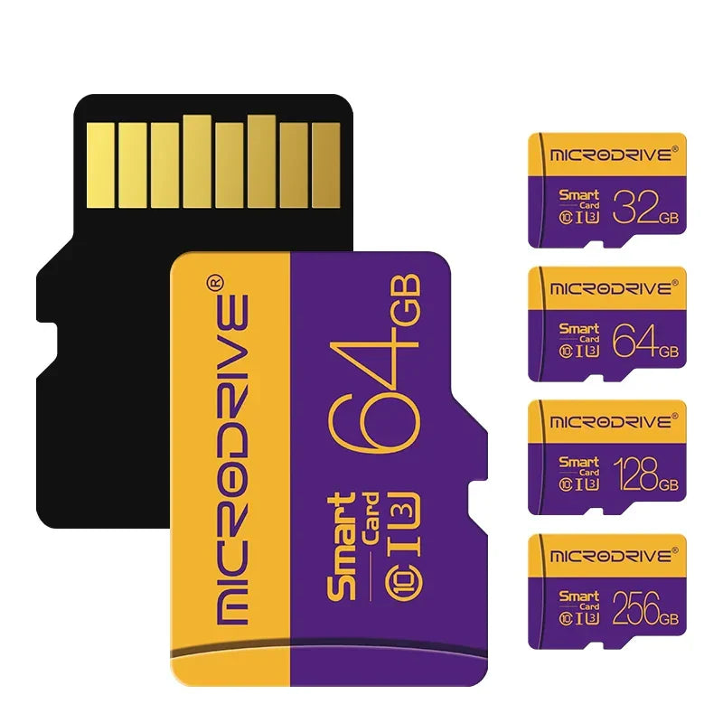 Micro SD TF Card Class 10 A1 | High-Speed Memory Card (32–256GB)