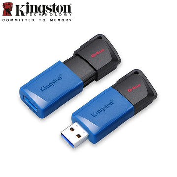 Kingston USB 3.2 Flash Drives — Reliable Storage 64GB / 128GB / 256GB