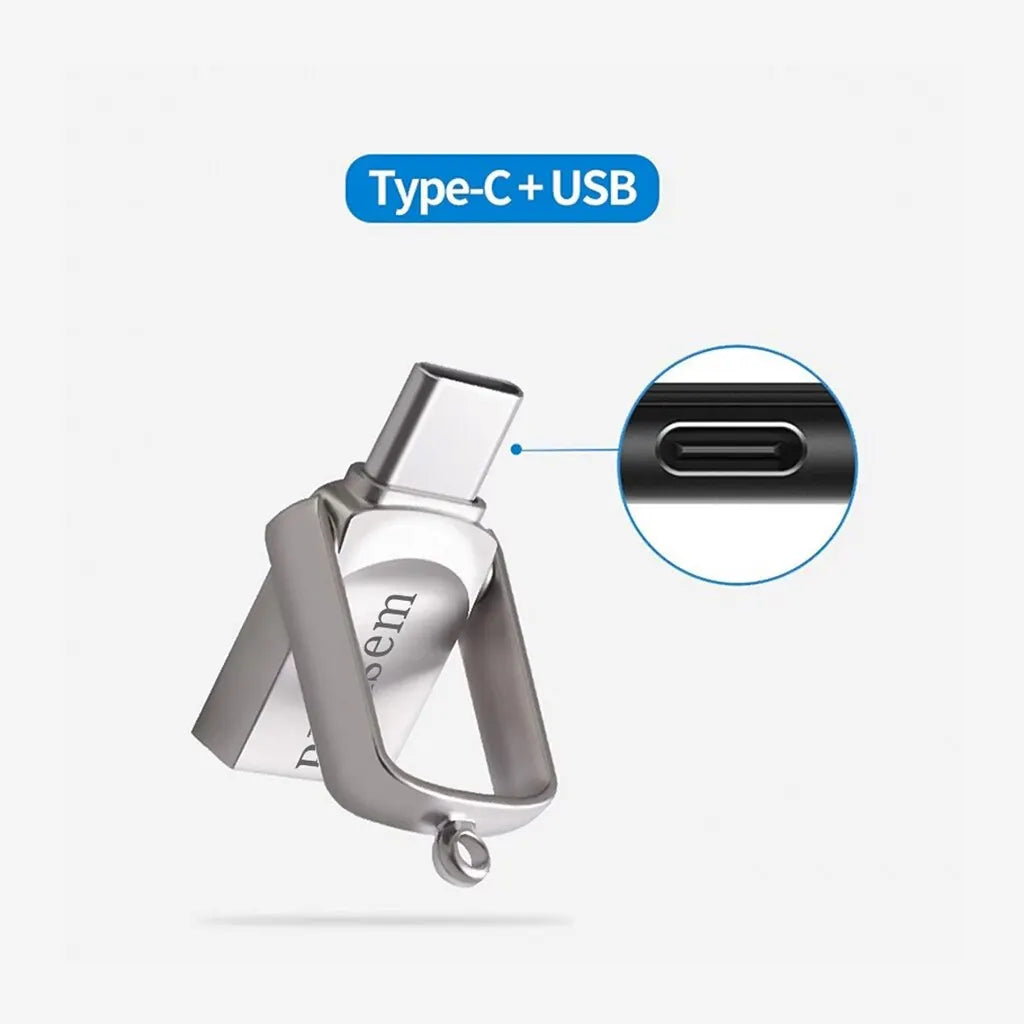Bliksem 2in1 High-Speed USB & Type-C Flash Drive — 32GB / 64GB / 128GB