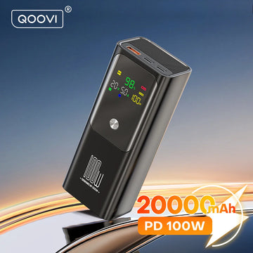 100W Power Bank | 20,000mAh Fast Charging Portable Charger for Devices