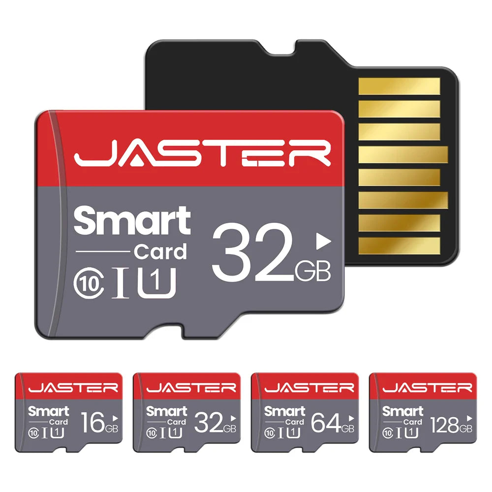 Memory Card 8–128GB | Class 10 SD/TF Storage with Adapter for Camera